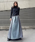 Grid Trace Skirt