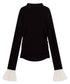 Bell Cuff High Neck Top