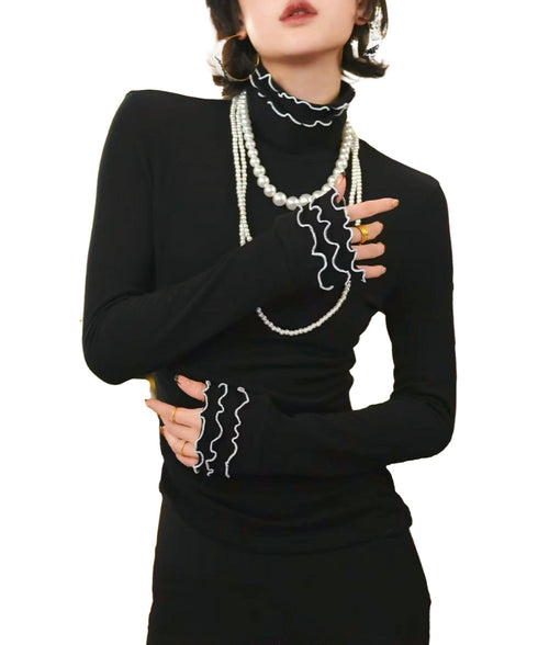 Frill Edge Turtle Top