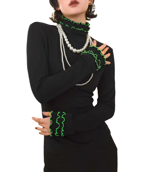 Frill Edge Turtle Top