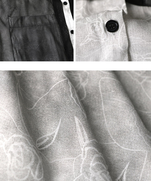 See-through Sleeve Blouse