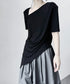 Asymmetric Drape Top