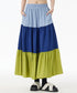 Panel Volume Long Skirt