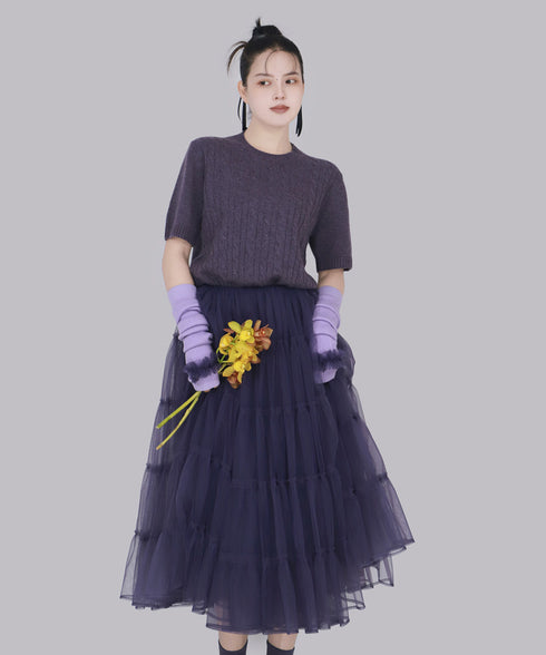 Avelisse Ruffle Gloves