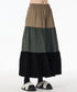 Panel Volume Long Skirt