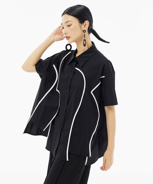 Orbit Panel Blouse
