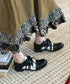 Cord Loop Panel Shoes