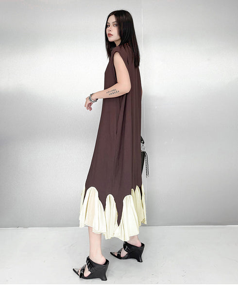 Petal Rhythm Long Dress