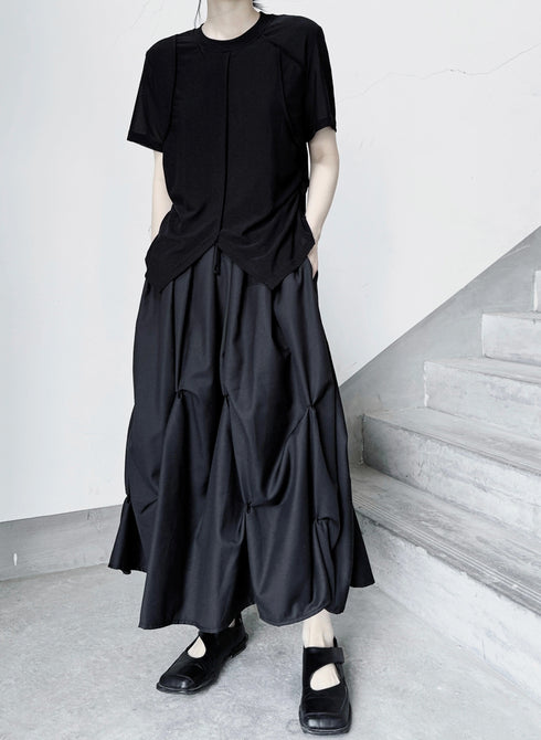 Layered Gather Skirt