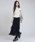 Slash Fringe Skirt