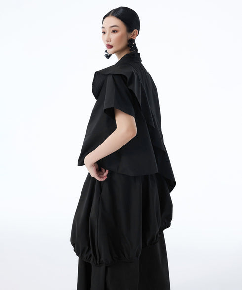 Cascade Panel Blouse