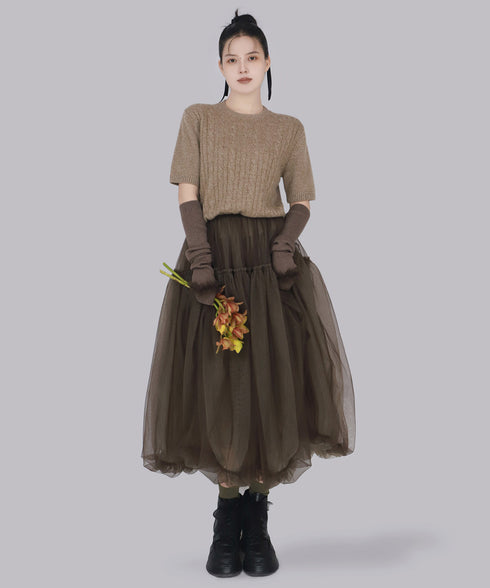 Avelisse Ruffle Gloves