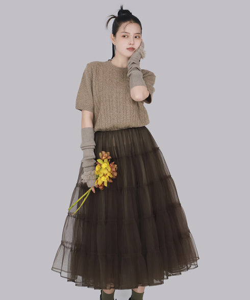 Avelisse Ruffle Gloves