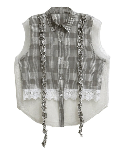 Cascade Frill Blouse