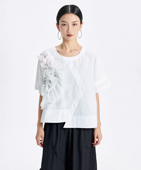 Ruffle Bloom Blouse