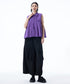 Beltline Pleat Blouse