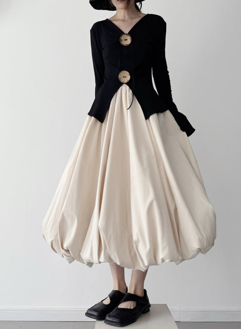 Balloon Structure Skirt