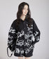 Graffiti Print Blouse