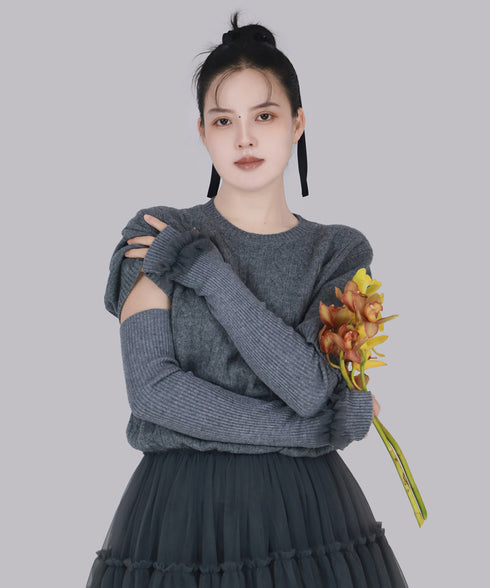 Avelisse Ruffle Gloves