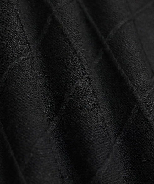 Knit Switch Denim Dress