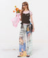 Charm Collage Wide Pants