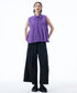 Beltline Pleat Blouse