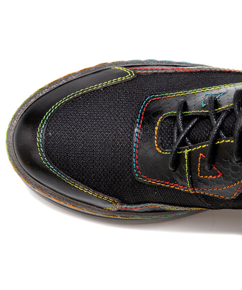 Colorful Stitch Boots