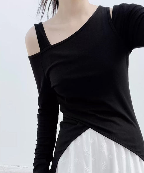 Layered Strap Long Top