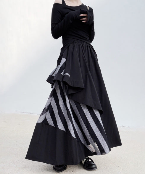 Glyph Cascade Skirt