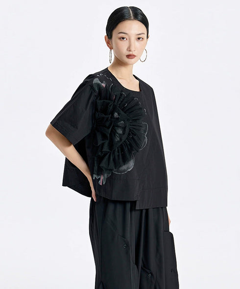 Ruffle Bloom Blouse