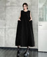 Simple Solid Sleeveless Dress