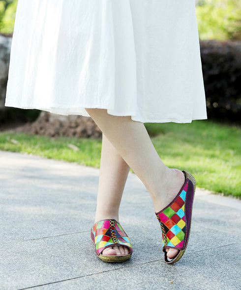 Color Block Sandals