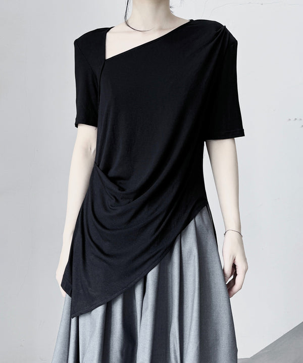 Asymmetric Drape Top