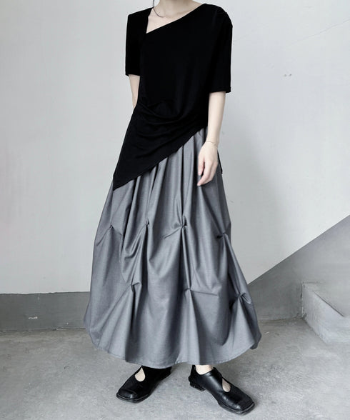 Asymmetric Drape Top