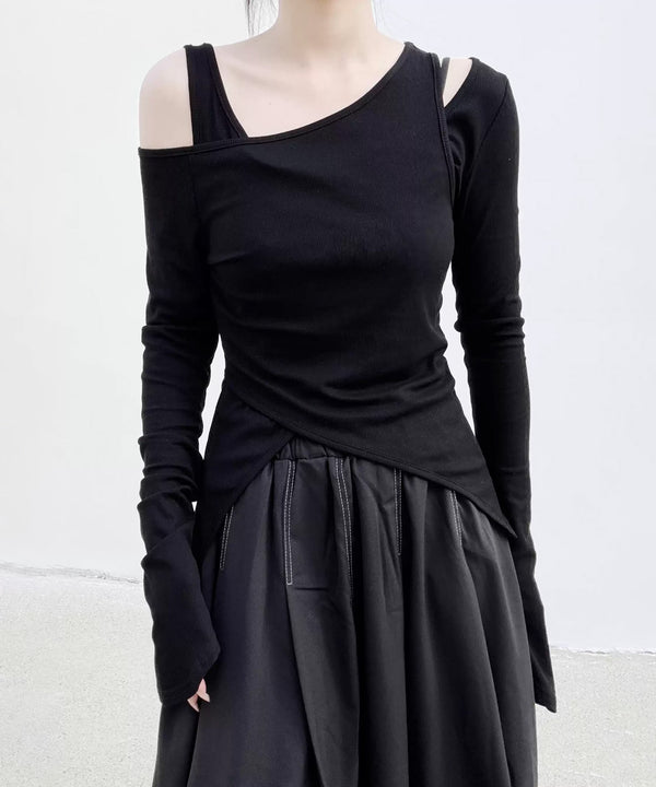 Layered Strap Long Top