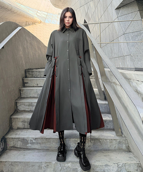 Bicolor Zip Top & Skirt Co-ord