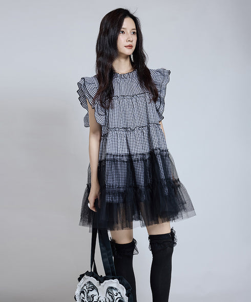 Flutter Veil Dress