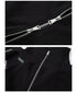 Open Shoulder Zip Top