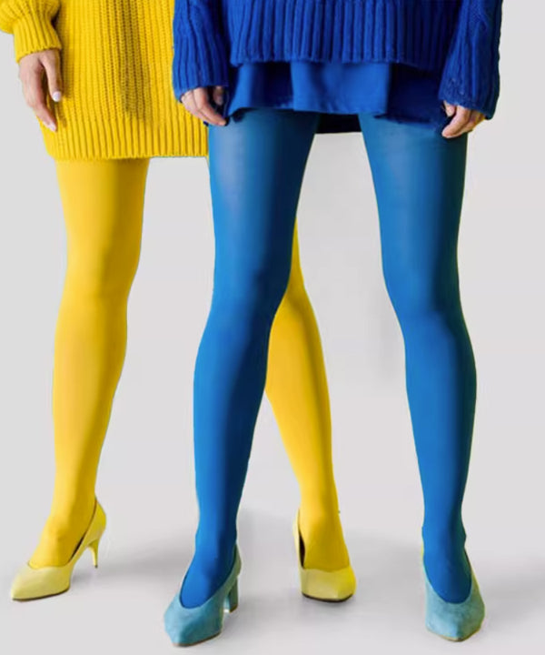 Matte Stretch Color Tights