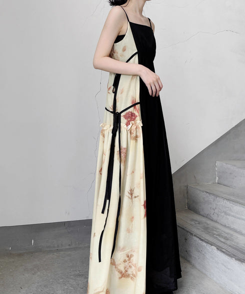 Layered Botanical Dress