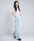 Petal Stitch Denim