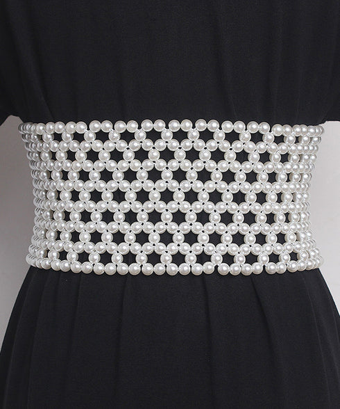 Lattice Pearl Belt