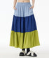Panel Volume Long Skirt