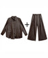 Flow Pocket Blouse&Pants Co-ord