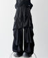 Sculptural Gathered Pants