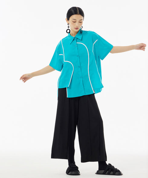 Orbit Panel Blouse