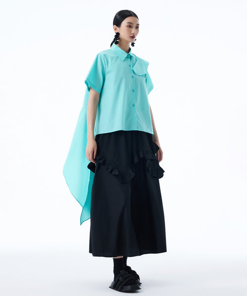Cascade Panel Blouse