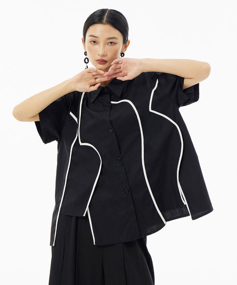 Orbit Panel Blouse