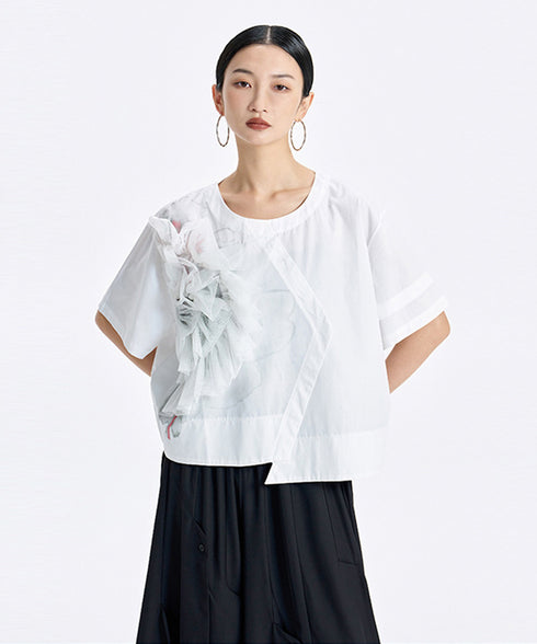 Ruffle Bloom Blouse