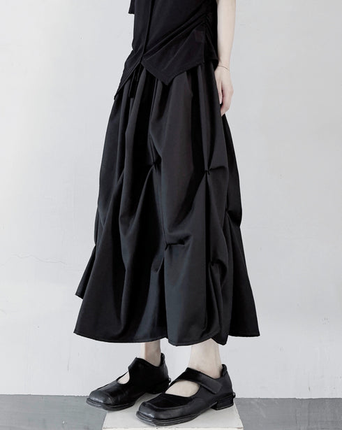 Layered Gather Skirt